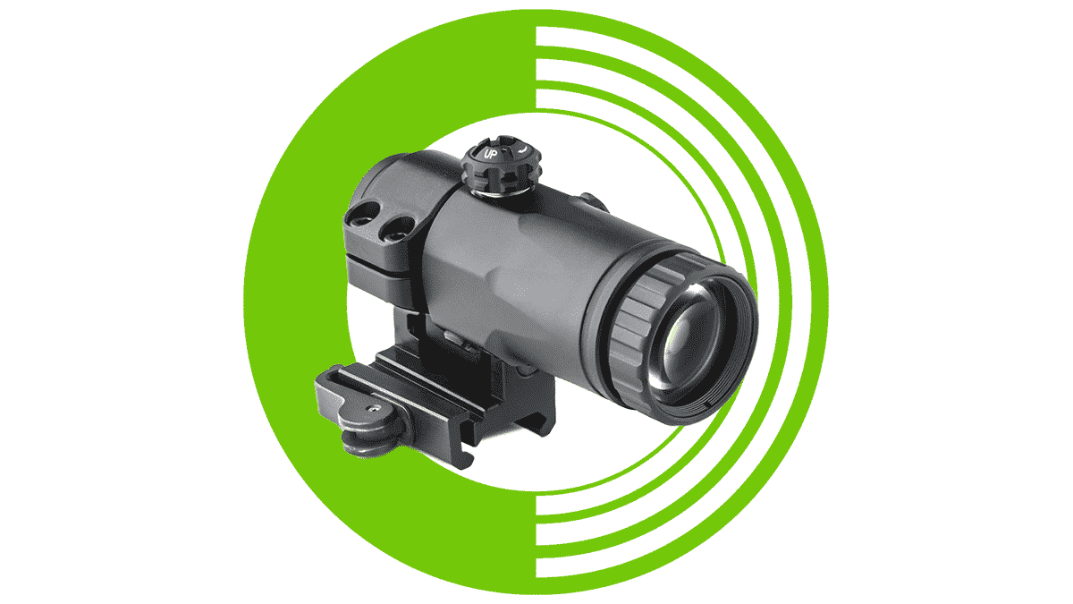 Meprolight MX3 Magnifying Scope - Edmond Gun & Gold