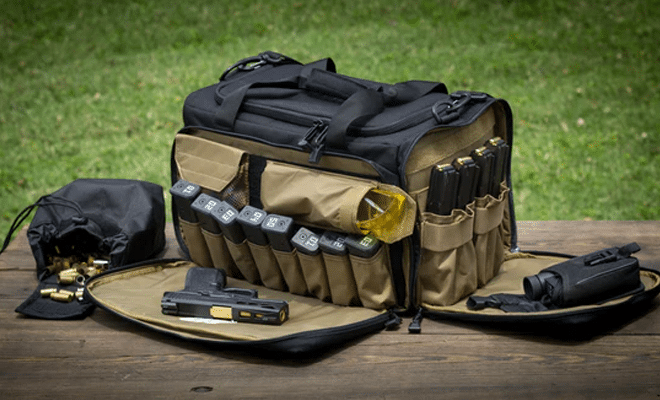 Elite Survival Systems Loadout Range Bag - Edmond Gun & Gold