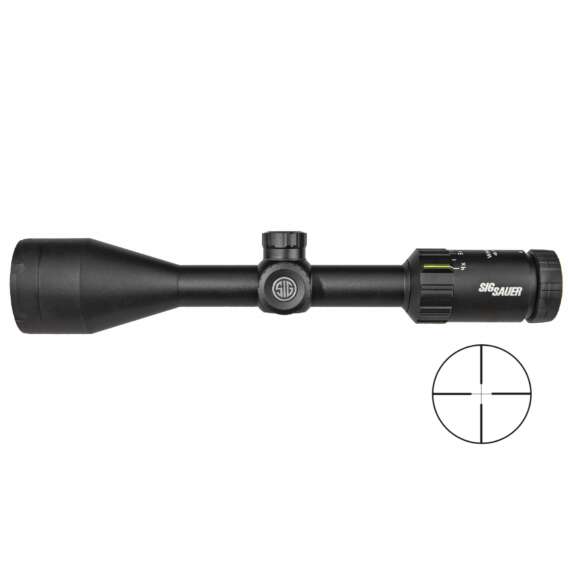 SIG SAUER Whiskey3 4-12x50 1" Quadplx Bk